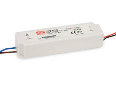 Водоустойчив блок MEANWELL - 12V / 5.0A / 60W Водоустойчив блок MEANWELL - 12V / 5.0A / 60W